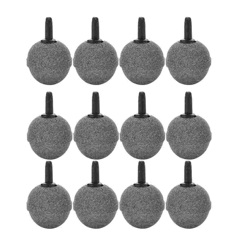 

12Pcs Air Stones Air Pump Aerator Diffuser Ceramic Airstones Diffuser Ceramic Air Stones Diffuser Airstones Hydroponics Stone