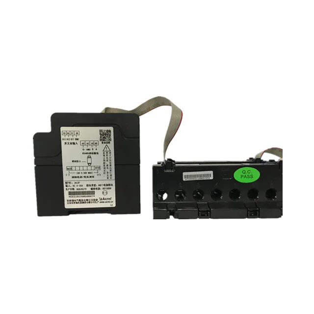 

3.5KV Hall Isolation Din Rail Smart PV Confluence Device Combiner Box Analog Digital Display Acquisition Device AGF-M8T