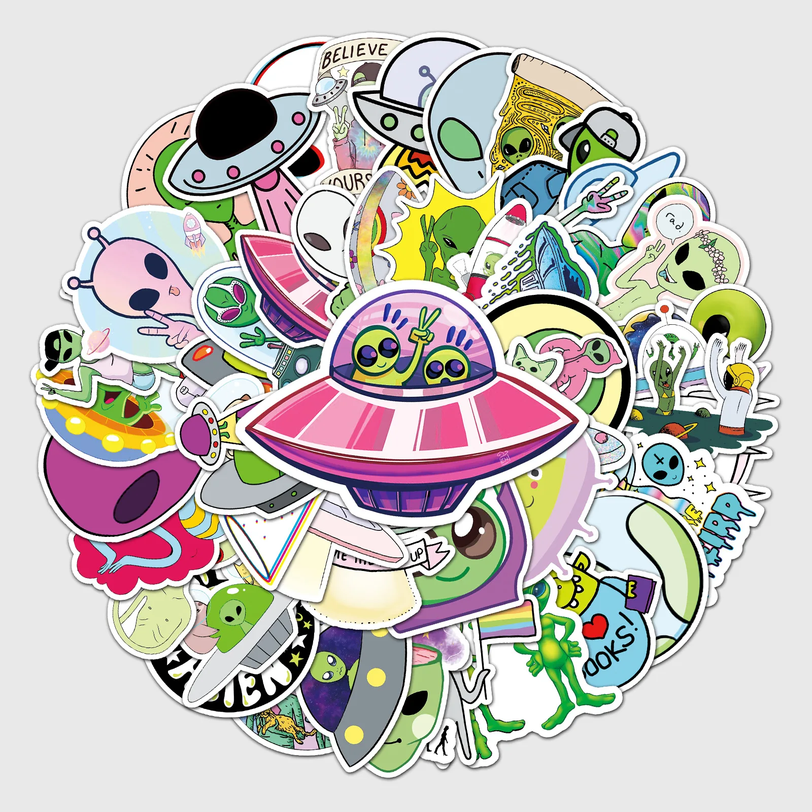 

Cartoon Stationary Sticker PVC Waterproof Stickers for Scrapbooking Notebook