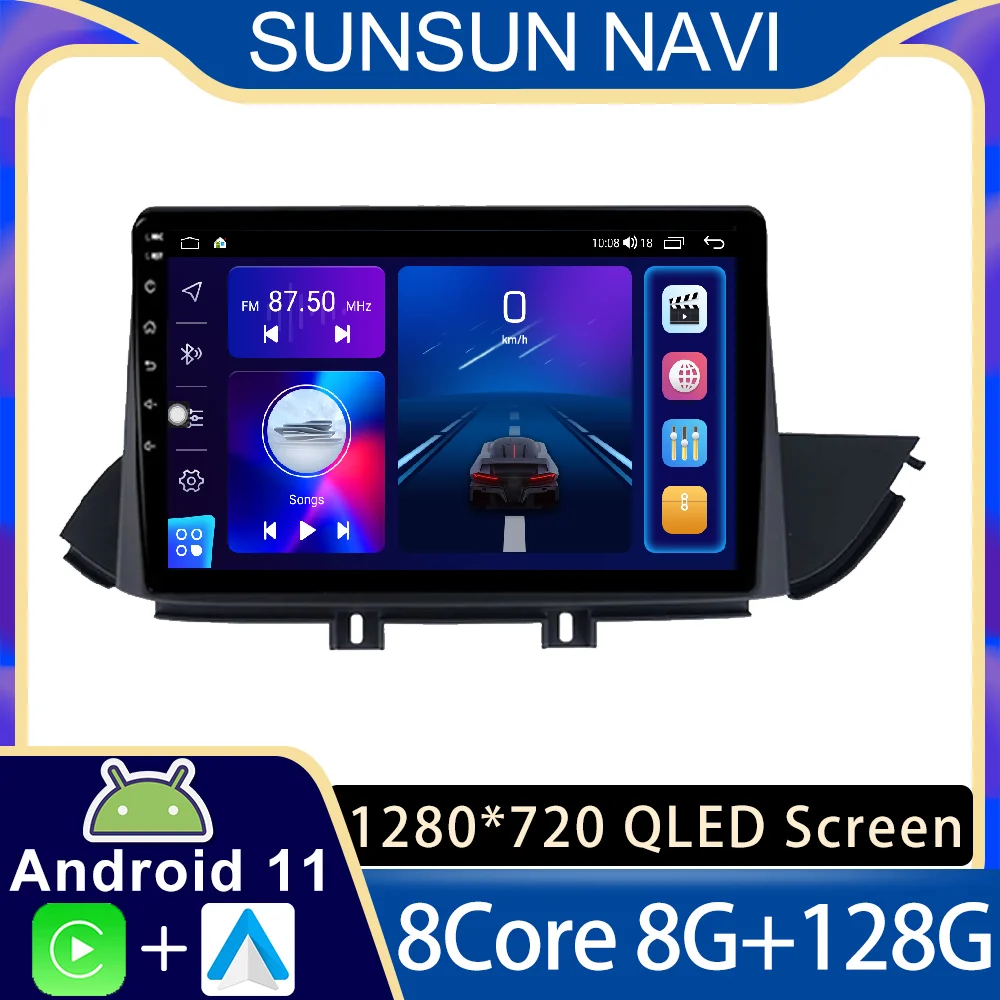 

Автомагнитола на Android 11 для Hyundai Celesta Elantra 2017-2018, стерео, мультимедийный видеоплеер, навигация GPS, беспроводной Carplay