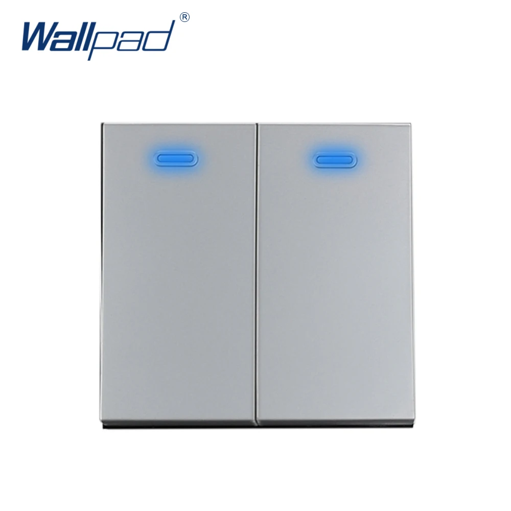 

1 2 3 Gang 1 2 Way Reset Switch со стандартным мгновенным контактным дверным звонком, импульс 12V 24V 110V-240V DIY Key для модуля только 52*52mm