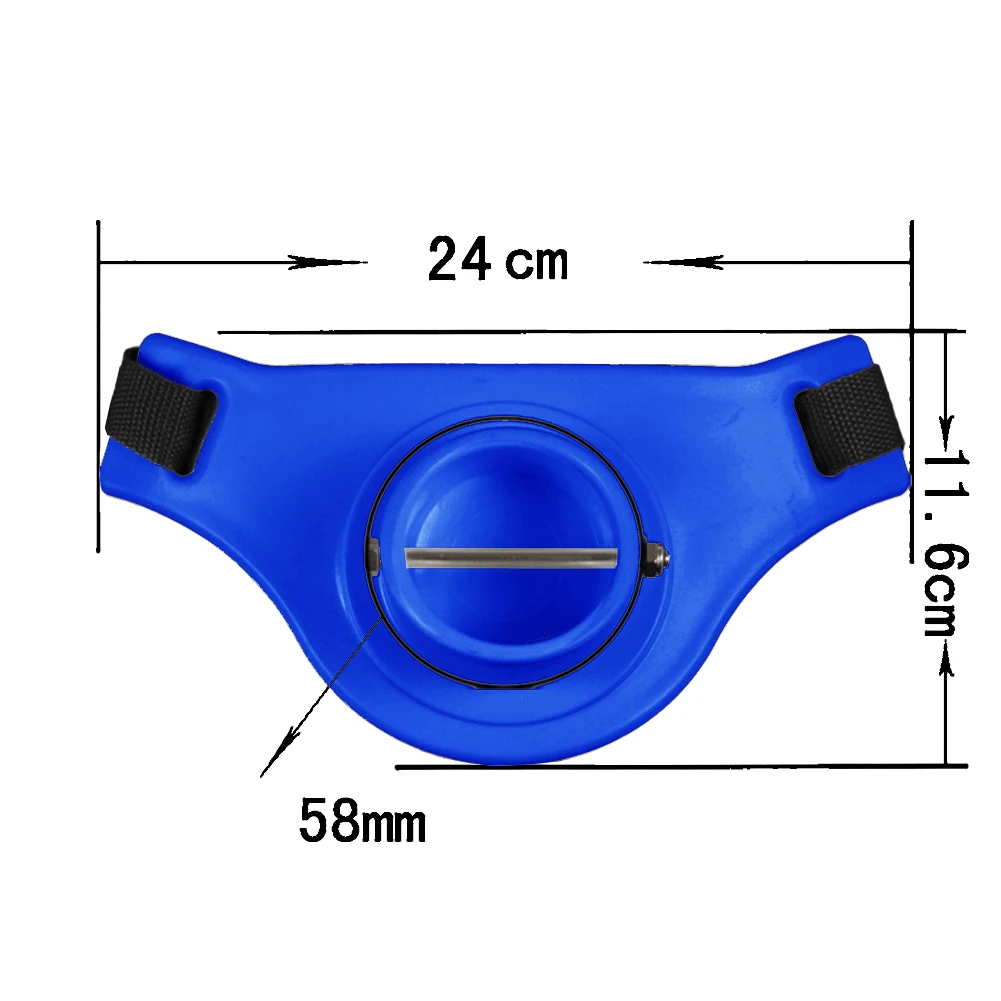 1 шт. рыболовный пояс-держатель для удочки 24x11 6 см