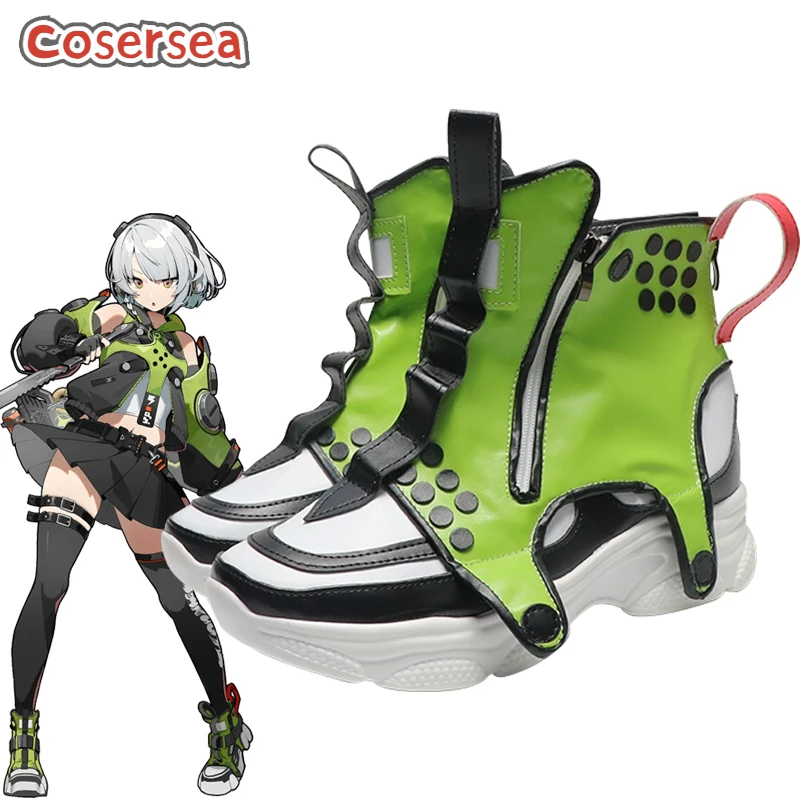 Cosersea Anby Demara Обувь для косплея Zenless Zone Zero на высоком каблуке Спортивная обувь