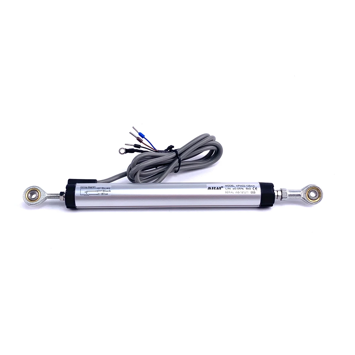 

KPM23-275mm Linear Displacement Sensor Position Transducer Fisheye Linear Resistive Displacement Sensor Electronic Ruler