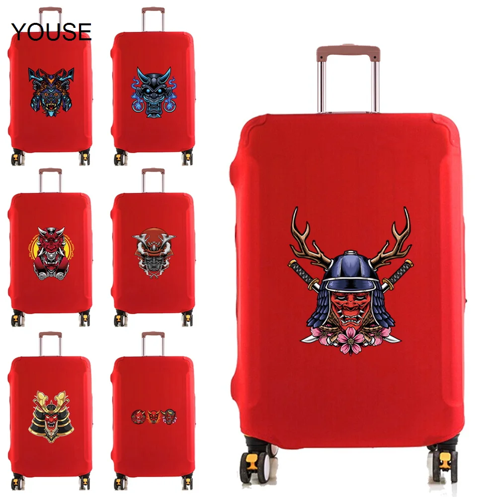 

Elastic dust-proof travel case 18-28 inch luggage protective case monster pattern caster case travel accessories