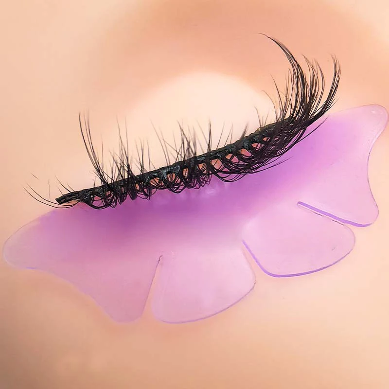 1 пара силиконовых подушечек для подтяжки ресниц бабочка завивка 3D щипцы завивки