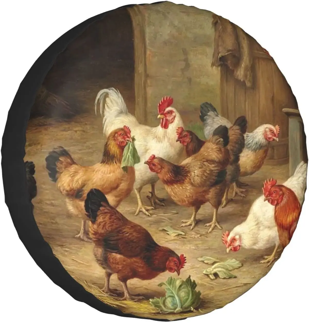 

Водонепроницаемая накладка на шину с принтом цыплят, 14-17 дюймов