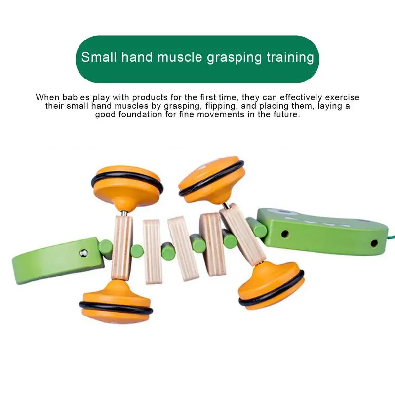 Прогулочная игрушка деревянная прогулочная для малышей развивающие игрушки