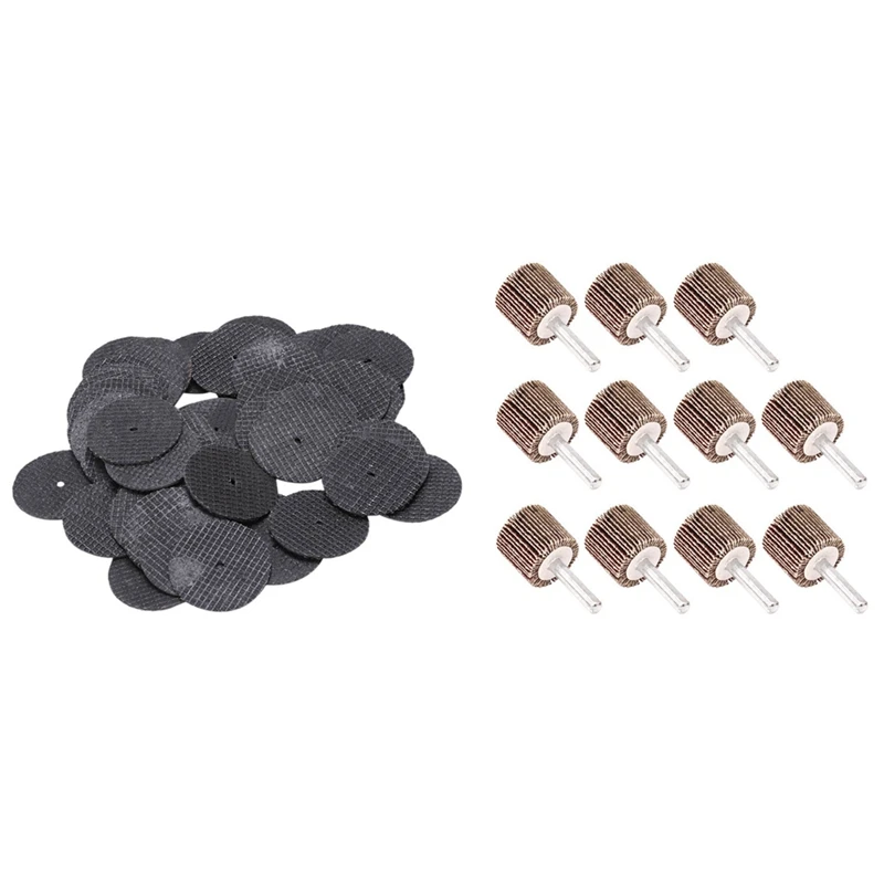 

GTBL 50 шт. для Dremel, режущие диски из полимерного волокна, режущие диски и 20 шт. в упаковке, зернистость установленное колесо откидной створки 80, ...