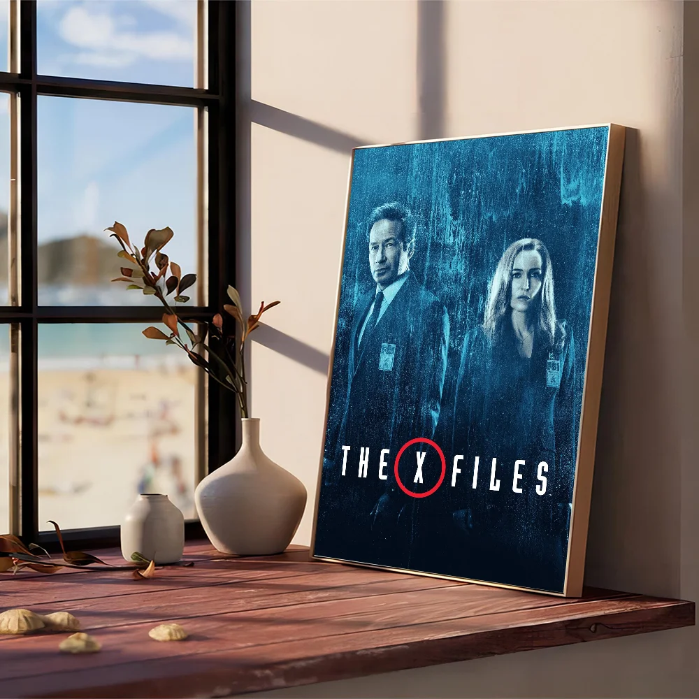 I WANT TO BELIEVE - The X Files Anime Posters Sticky Fancy Wall Sticker for Living Room Bar Decoration Decor