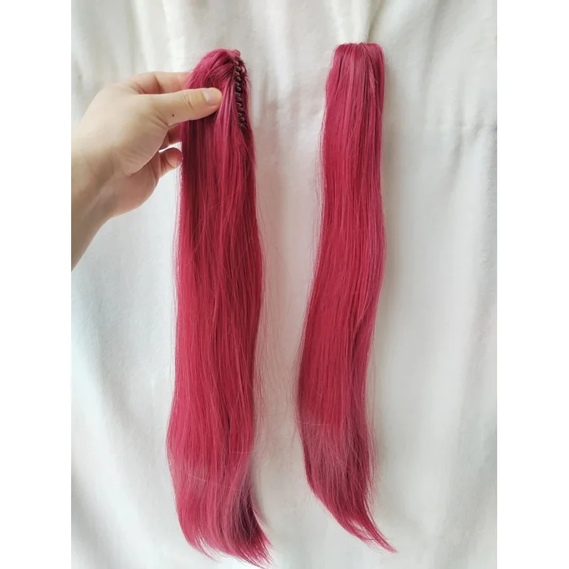 Парик для косплея Марин Китагава из аниме косплей розово-красный дьявол женские