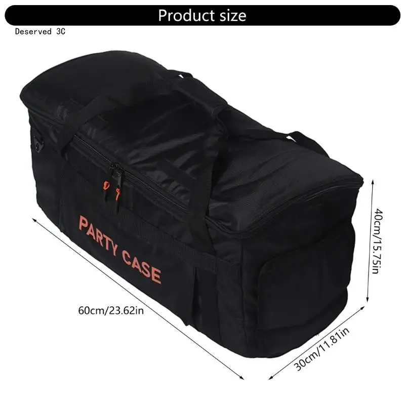 Портативный дорожный чехол для хранения с плечевыми ремнями PARTYBOX CLUB 120/110/100