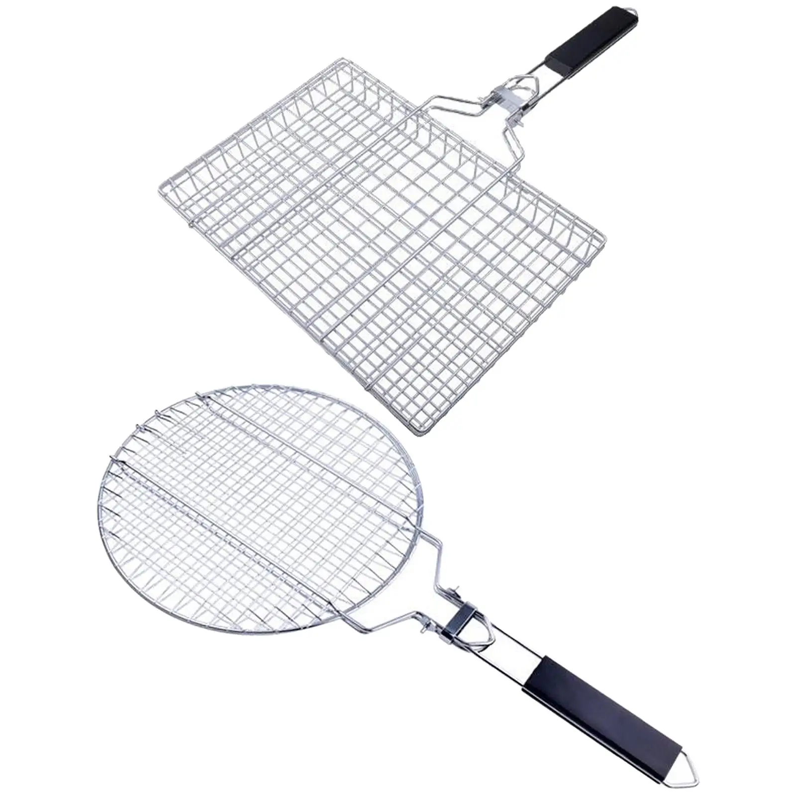 

Портативная складная корзина для гриля для барбекю, аксессуары для кемпинга на открытом воздухе