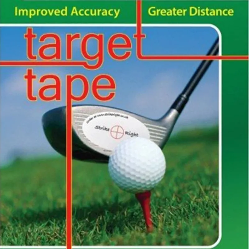 

Golf Impact Position Stickers Sticker Wood Labels Roll Balls Hitting Recorder for Men Women Practice Golf Practice