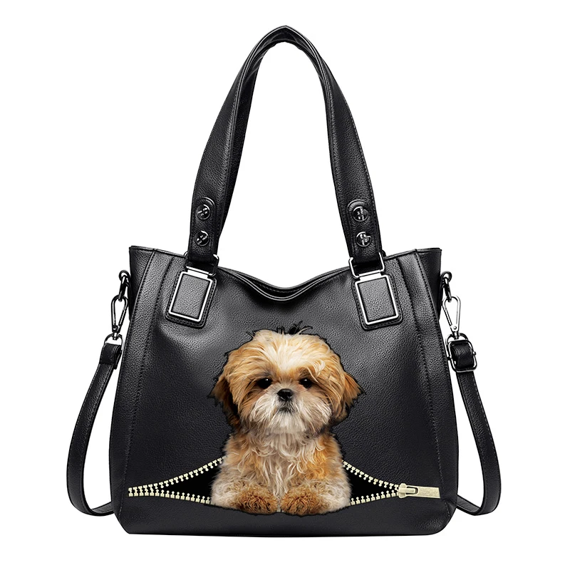 

Женская сумка-тоут из ПУ кожи, с принтом