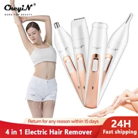 multifunction facial hair remover kit lady shaver electric nose hair trimmer women epilator eyebrow shaper female razor armpit
