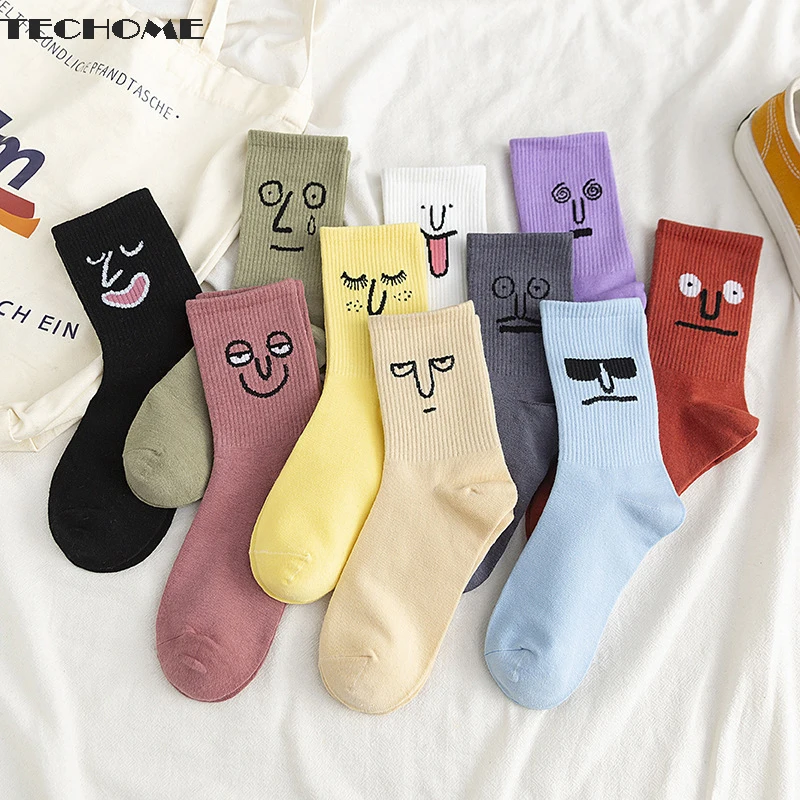 

Носки мужские, хлопковые, Осенние, 5 пары/Лот, 2021