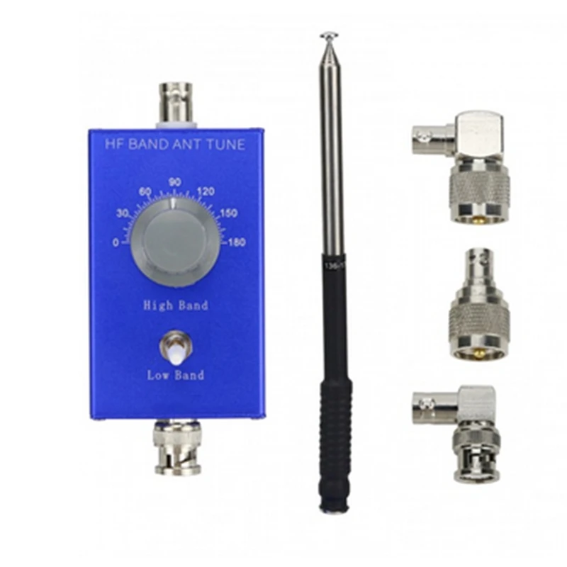 

5M-22 МГц Регулируемая Антенна 20 Вт Pep для HF трансивера радио SDR приемник USDX с кнутой антенной