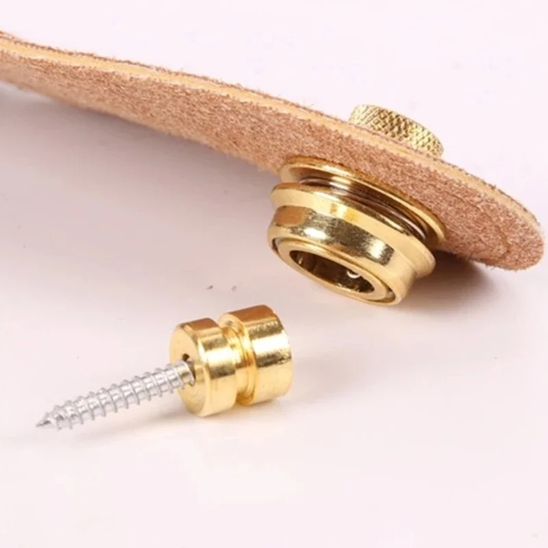 Замок для гитарного ремня металлический ремень гитары кнопки концевые штифты