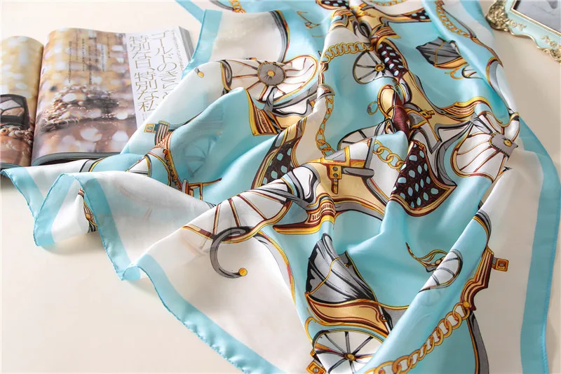 Женский шелковый шарф 2021 женские шарфы женская Пляжная накидка шифоновая шаль с