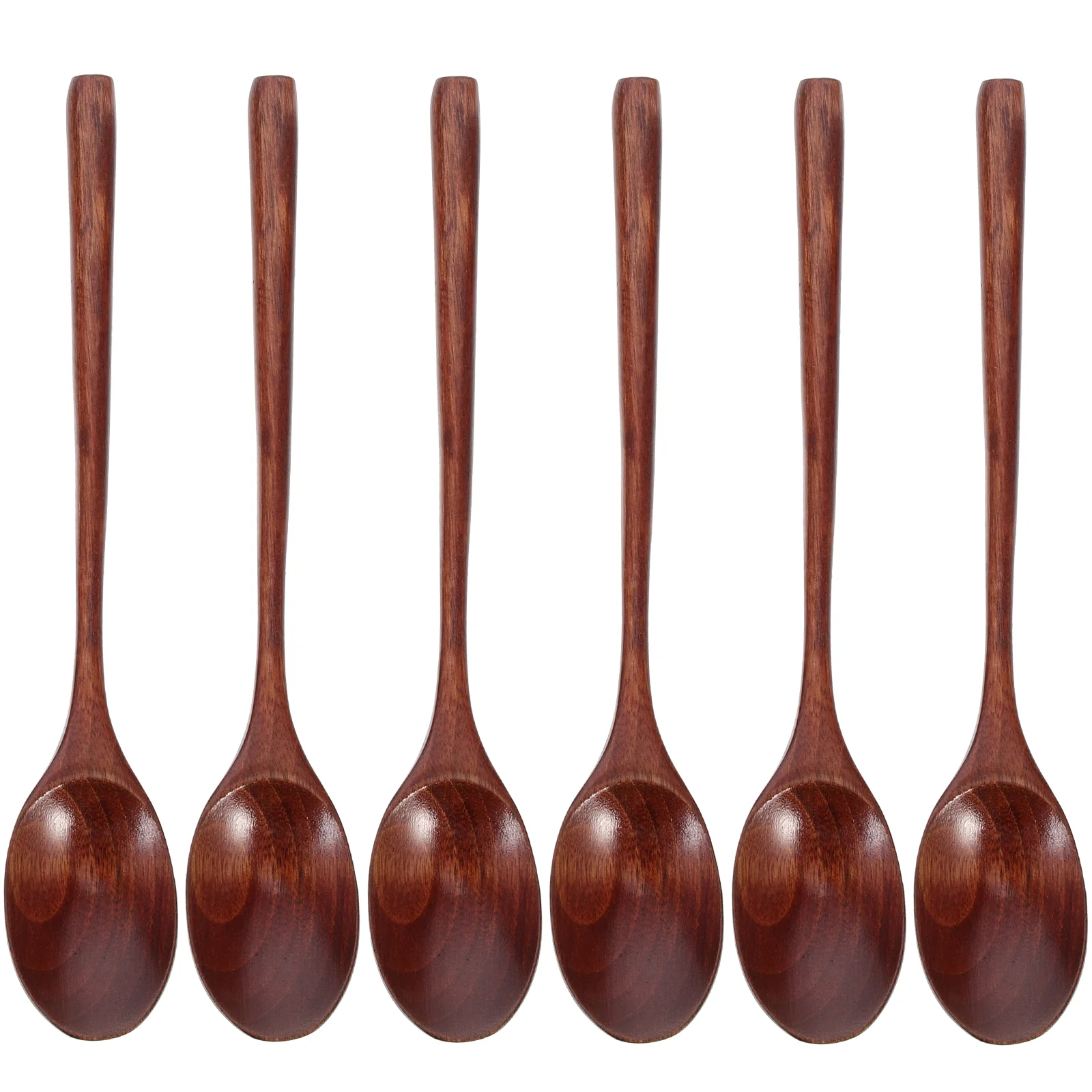 

Spoon Spoons Wooden Wood Soupcoffee Small Handle Mixing Serving Asian Korean Ramen Natural Japanese Sugar Appetizer Drink Eating
