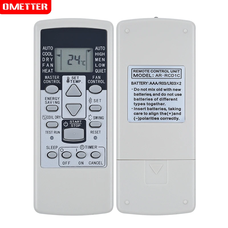 

Air Conditioner Conditioning Remote Control Suitable For Fujitsu AR-RCD1C AR-RCD1E AR-RCE1C AR-RCC2J AR-RCG2J AR-RCE1E AC A/C