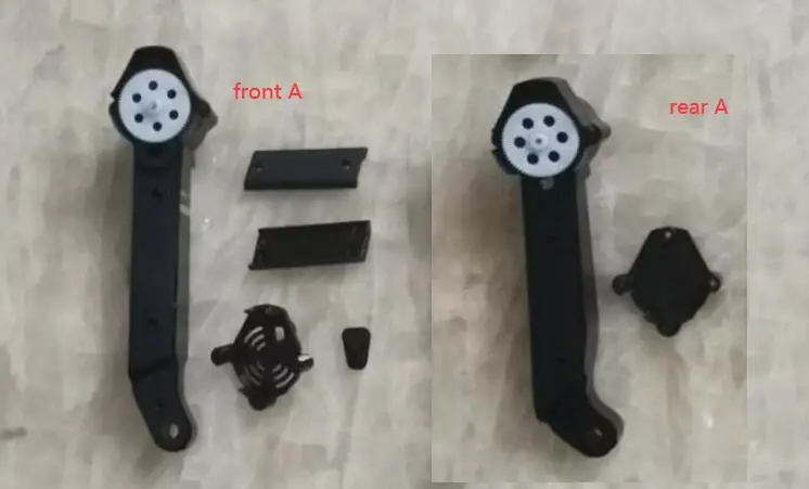 Запасные части для радиоуправляемого дрона SG901 SG-901 FPV, передняя и задняя рукоятка с посадочным шасси