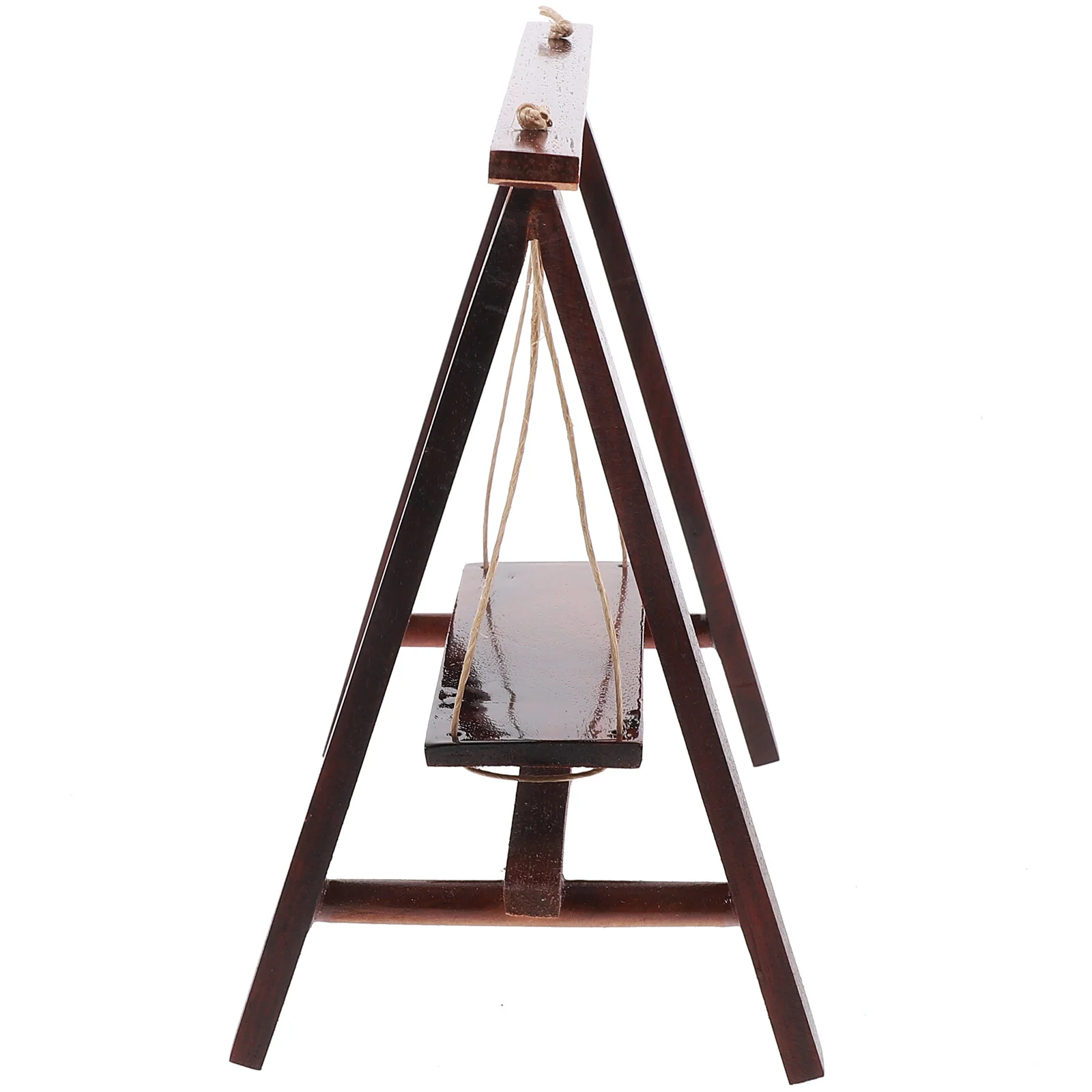 

Baby Wood Mini Swing House Accessories Wooden Toys Small Exquisite Tiny Decoration