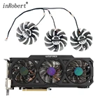 Кулер PowerLogic 75 мм PLD08010S12H 2Pin 3Pin для NVIDIA GeForce GTX 560 460 Ti R7 260x R270X MSI 560 Ti, видеокарты