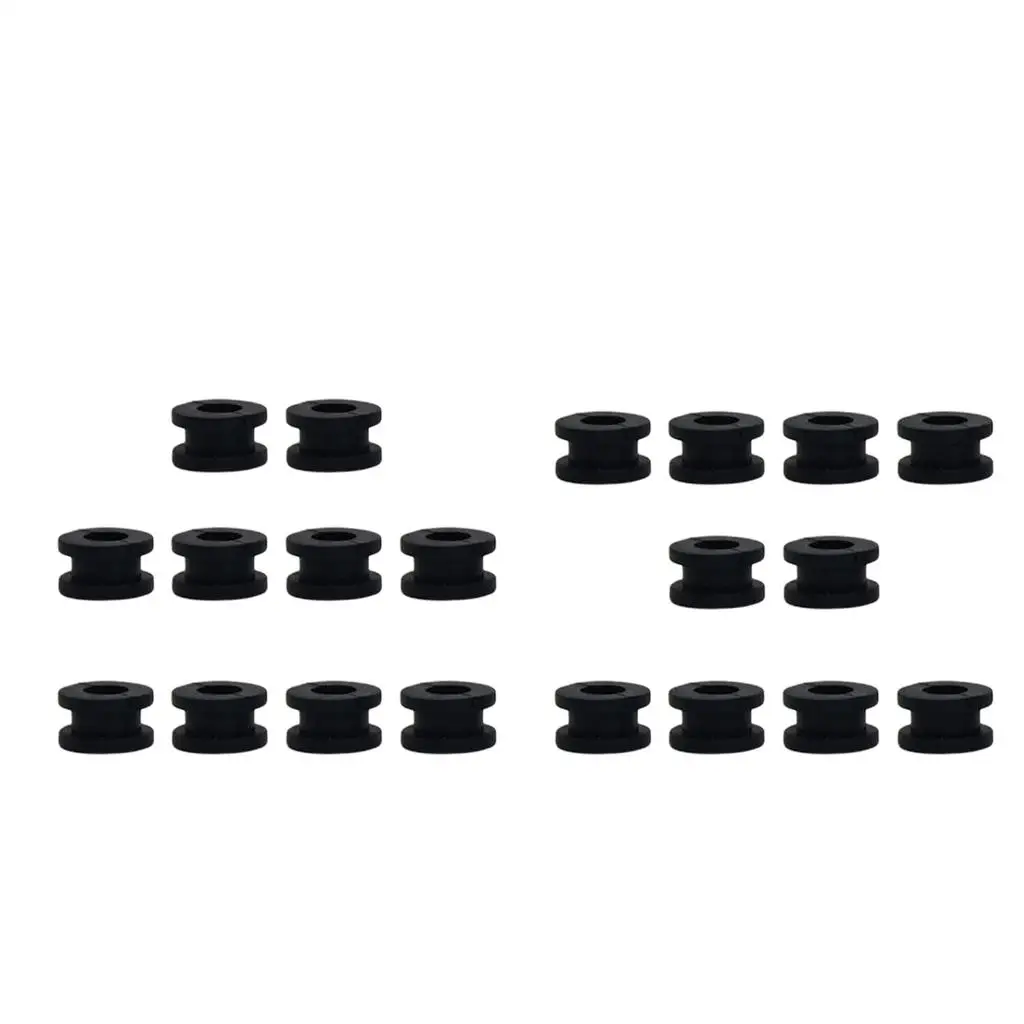 

20 Sets Motrobike Fairings Grommets Bolt Kit For CBR 954 929 600 1000