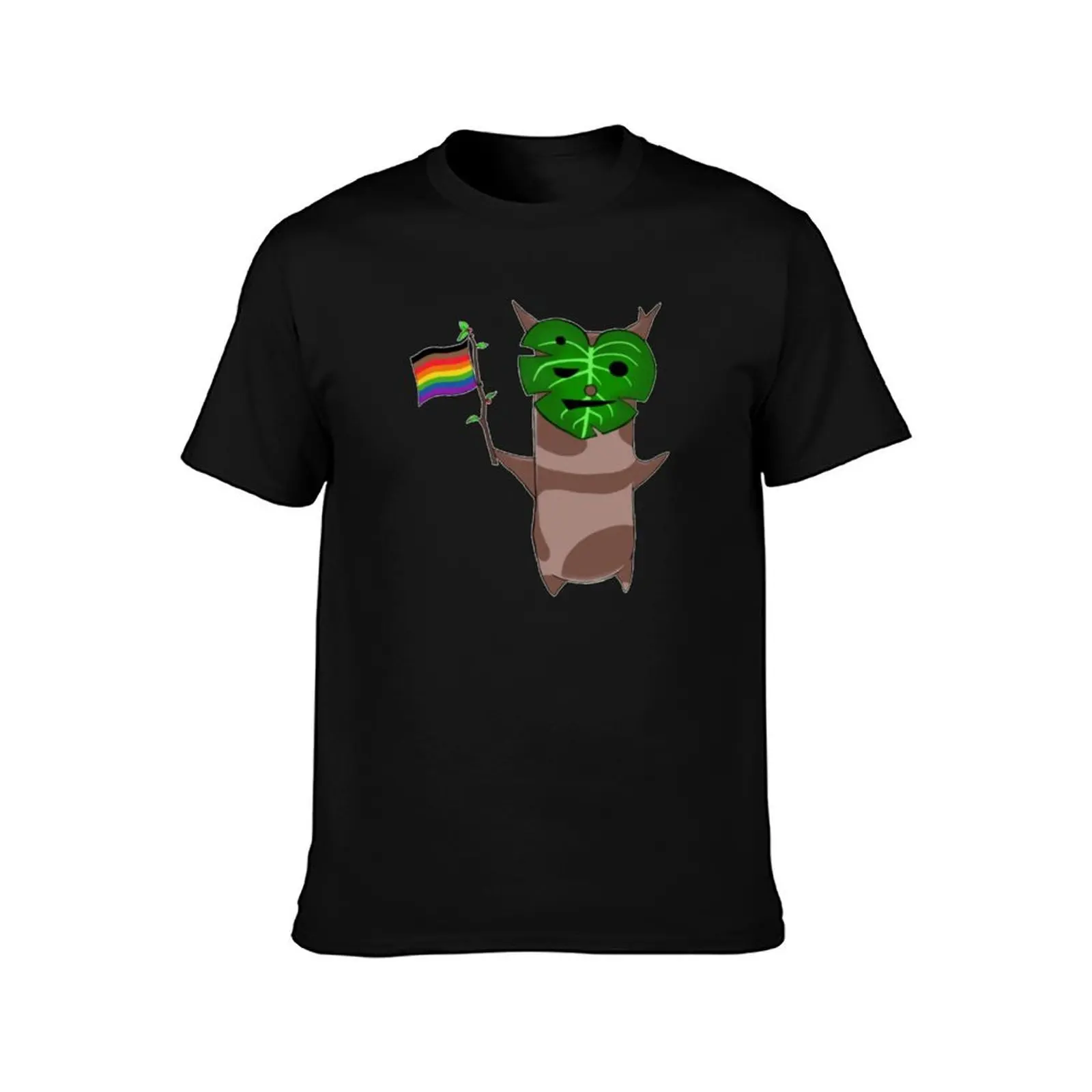 Фото Футболка BOTW Korok Rainbow Pride Flag, стильный топ с короткими рукавами и графическим рисунком №2