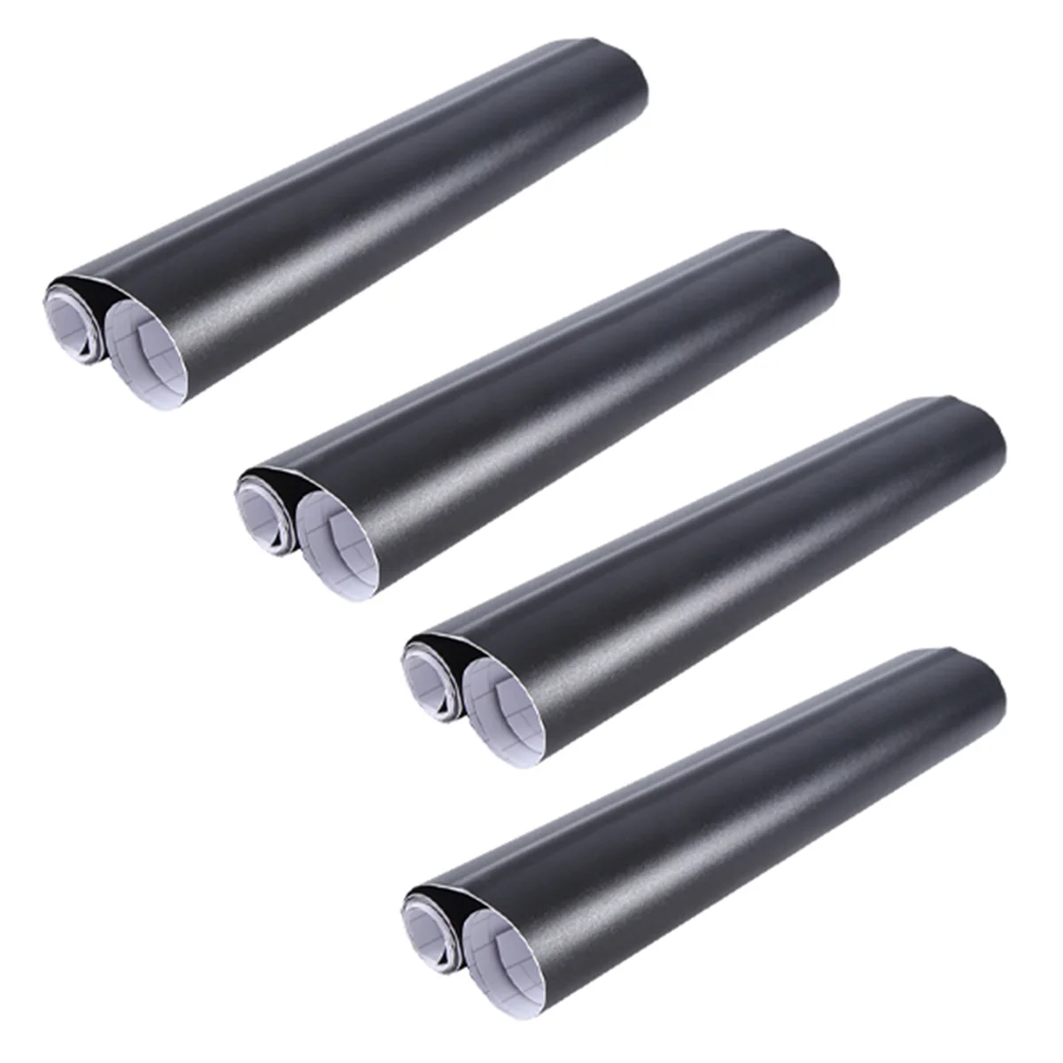 4 шт. 12X60 дюймов матовая черная виниловая пленка обертка автомобиля наклейка