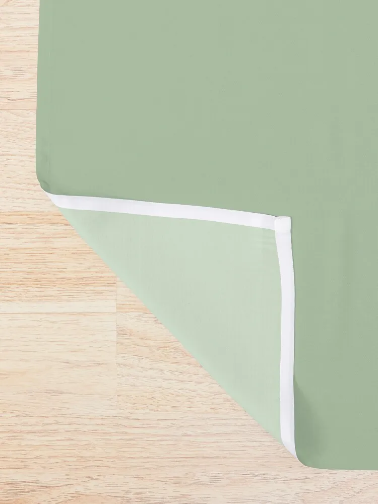 Грайливая пастельно-зеленая однотонная пара Sherwin Williams Relish SW 6443 занавеска для душа