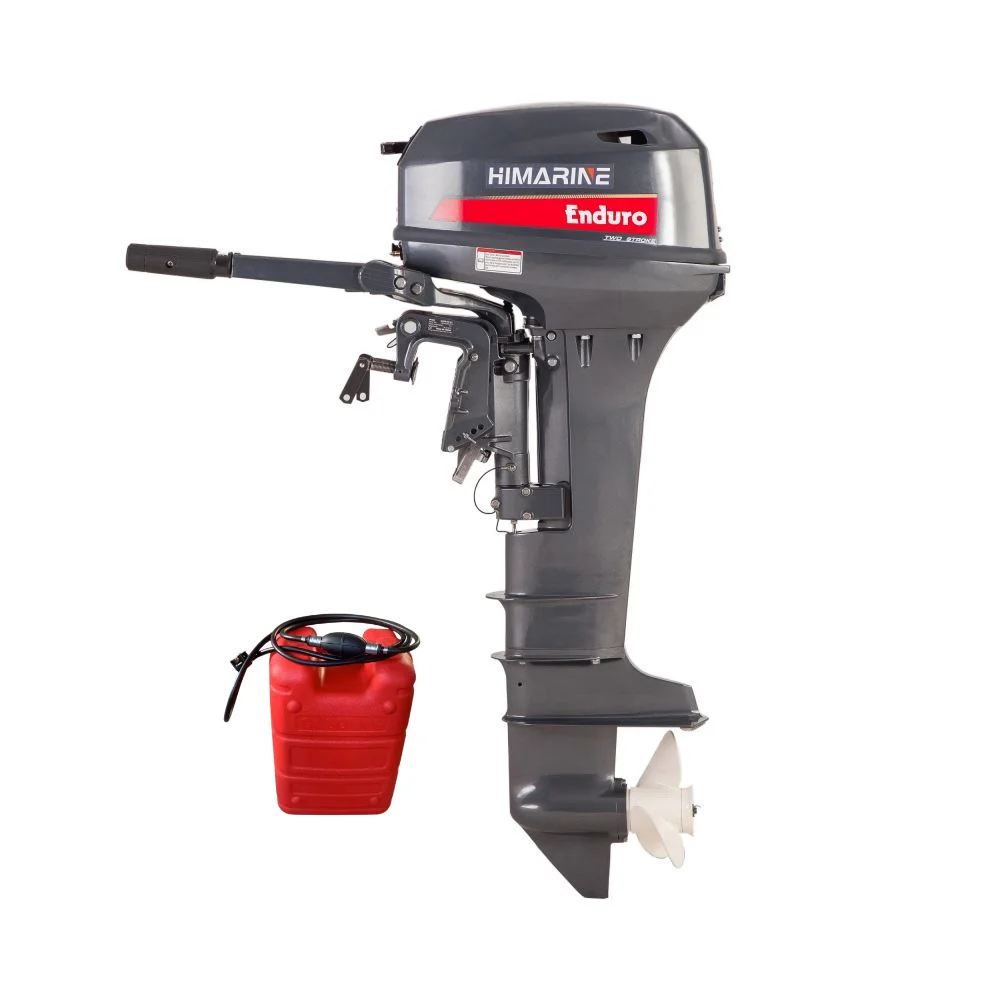 Подвесной 2-тактный лодочный мотор 15 л.с. Судовой двигатель совместимый с Yamaha 6B4