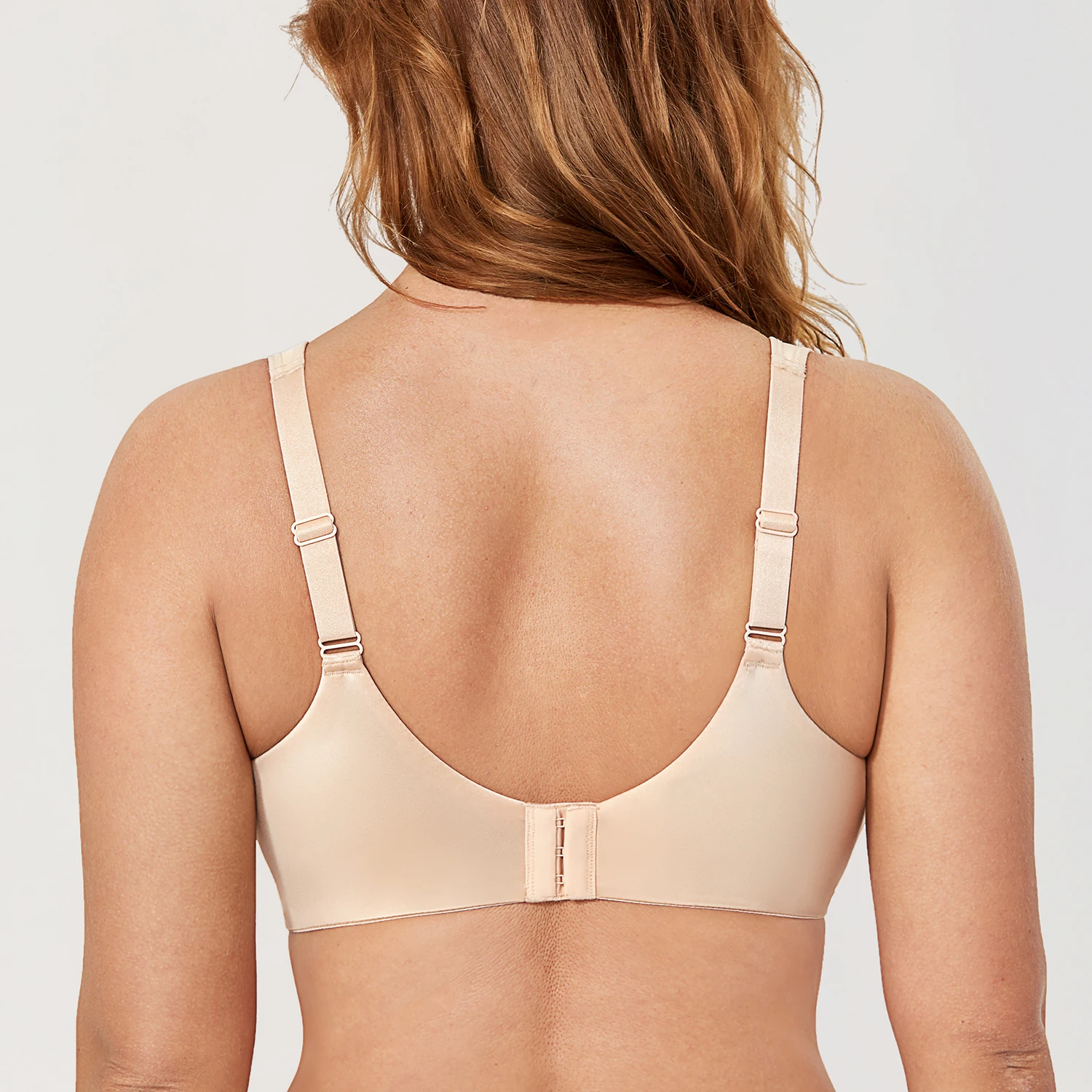 Women's Wireless Lace Bra Full Coverage Plus Size Unlined Support Bras