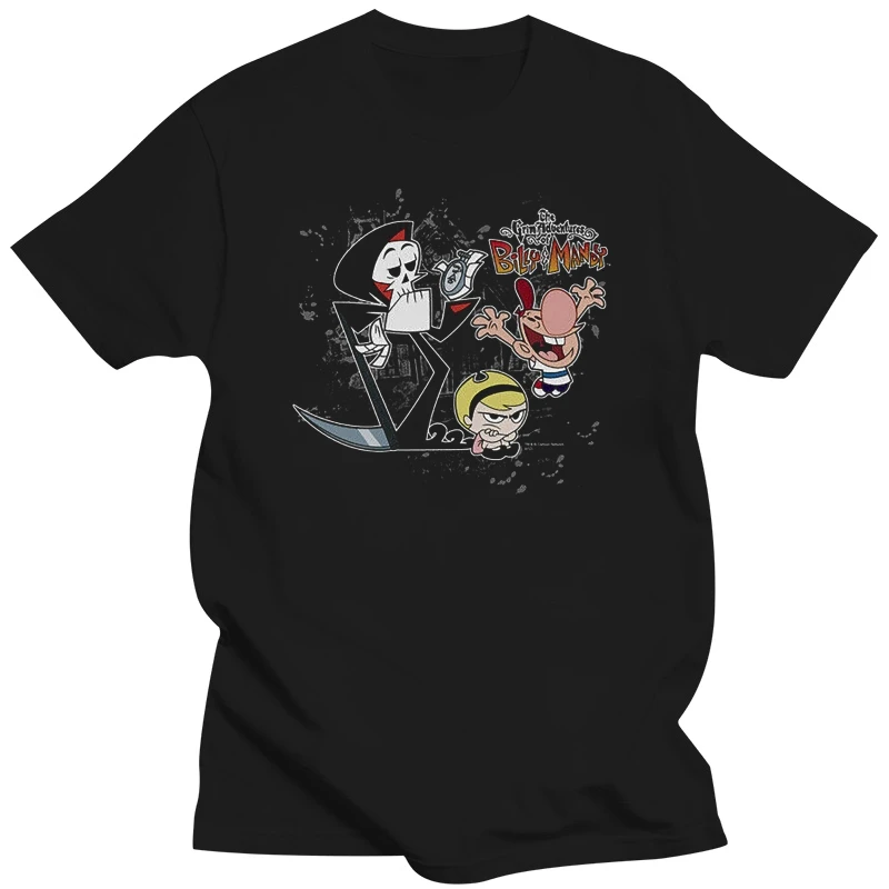 

The Grim Adventures Of Billy & Mandy Splatter Cast Licensed Adult T Shirt