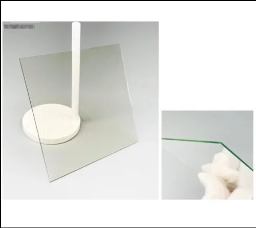 50x25x1 1 мм менее 6 Ом/кв. 100 шт. лабораторный Прозрачный Проводящий оксид олова Индия