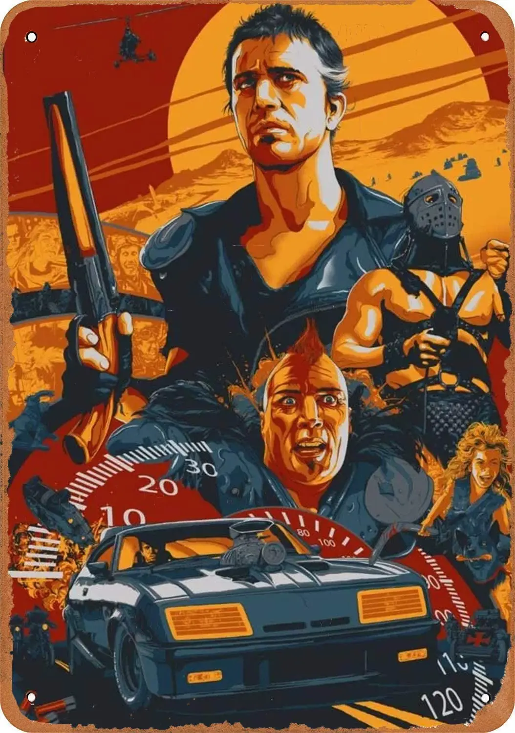 

Mad Max Movie Flim Metal Tin Sign Decor Metal Sign