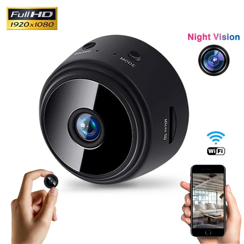 

A9 Mini Camera 1080P HD Wireless WiFi Camera Night Version Micro Camcorders Voice Video Recorder Home Surveillance IP Camera