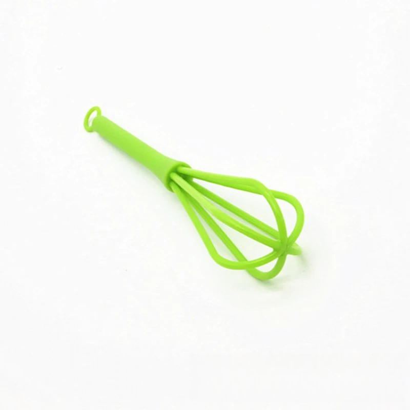 1 шт. мини-ручная силиконовая многофункциональная взбивалка для яиц