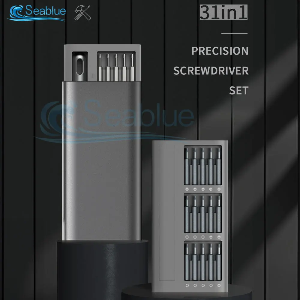 Отвертка 31 в 1 многоголовочный инструмент для цифрового обслуживания
