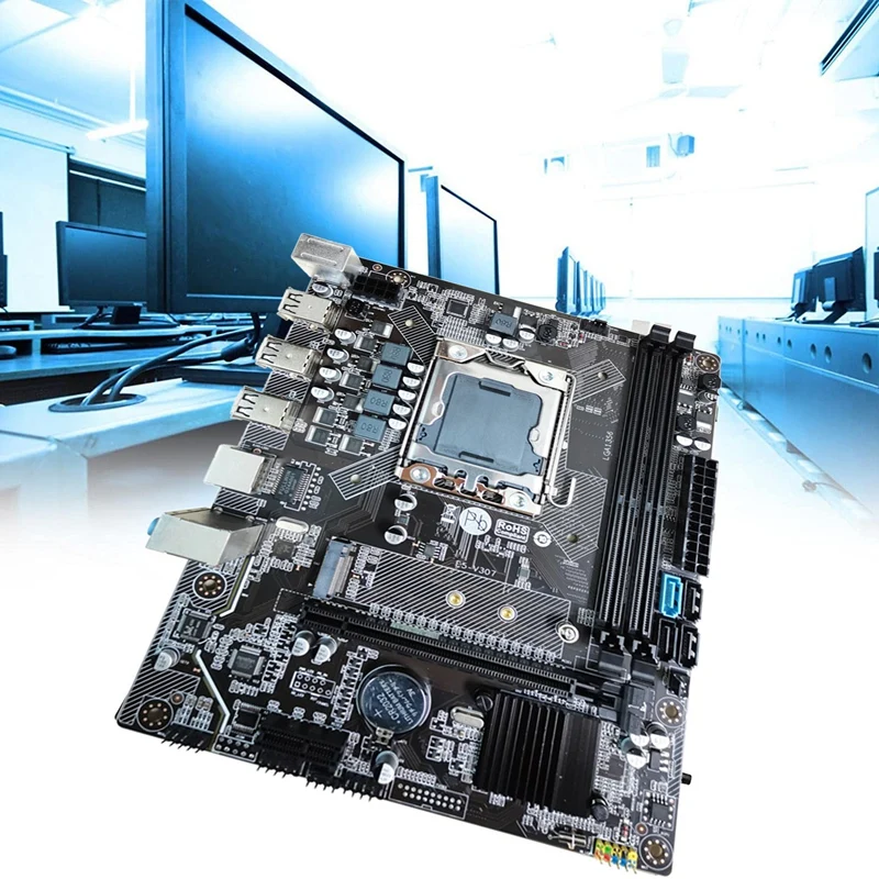 NEW-X79 комплект материнской платы компьютера + процессор E5 2420 кабель переключателя