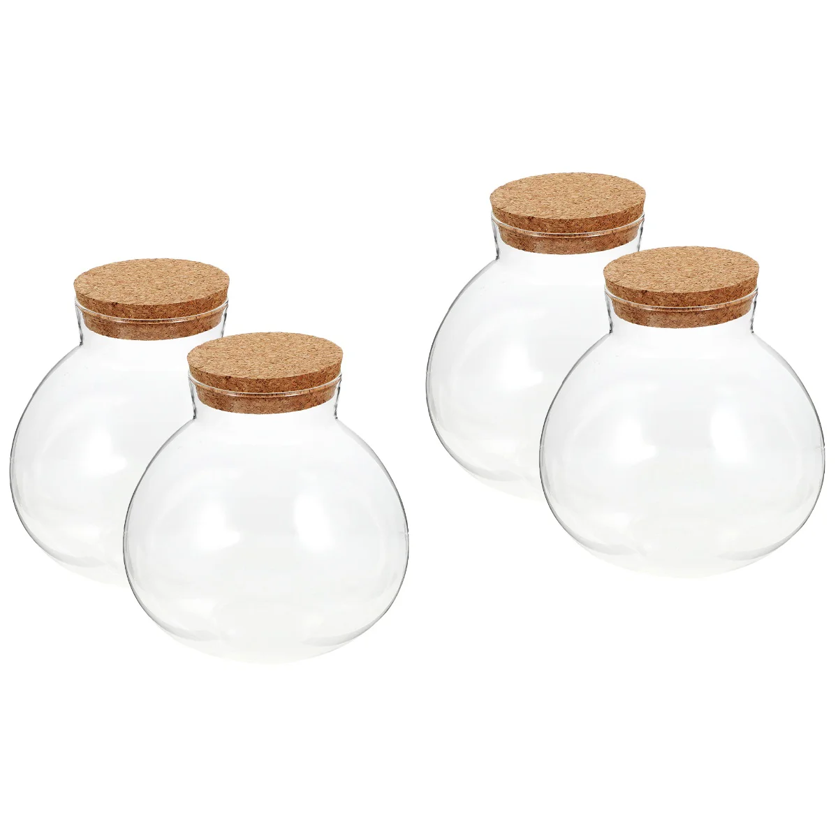

Micro Landscape Ecological Bottle DIY Empty Moss Glass Terrarium Home Wall Vases Flowers