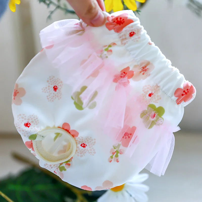 

Dog Cat Shorts Physiological Pants Floral Lace Pet Sanitary Diaper Panties Washable Female Menstruation Underwear Briefs for Dog