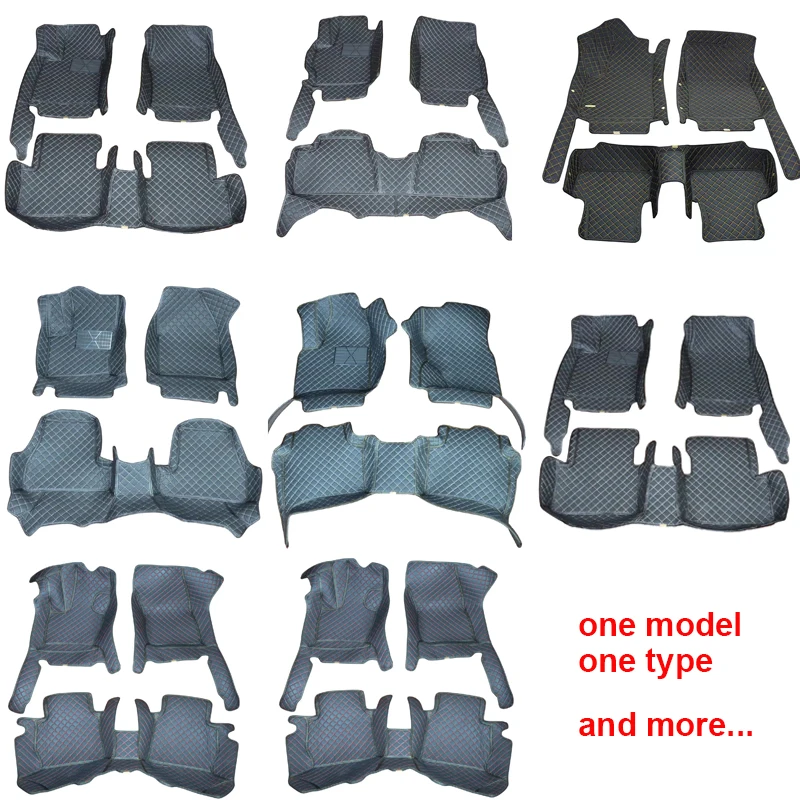Кожаные автомобильные коврики на заказ для Nissan Qashqai J10 2007 2008 2009 2010 2011 2012 2014