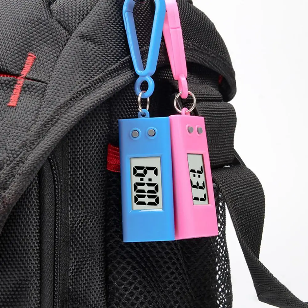 Цифровые электронные часы бесшумные с питанием от аккумулятора