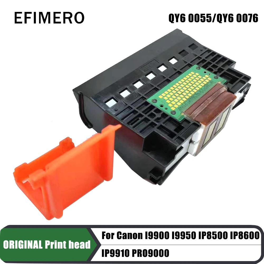 

QY6 0055 QY6 0076 Printer Printhead for Canon I9900 I9950 IP8500 IP8600 IP9910 PRO9000 Print Head for Canon Inkjet printers