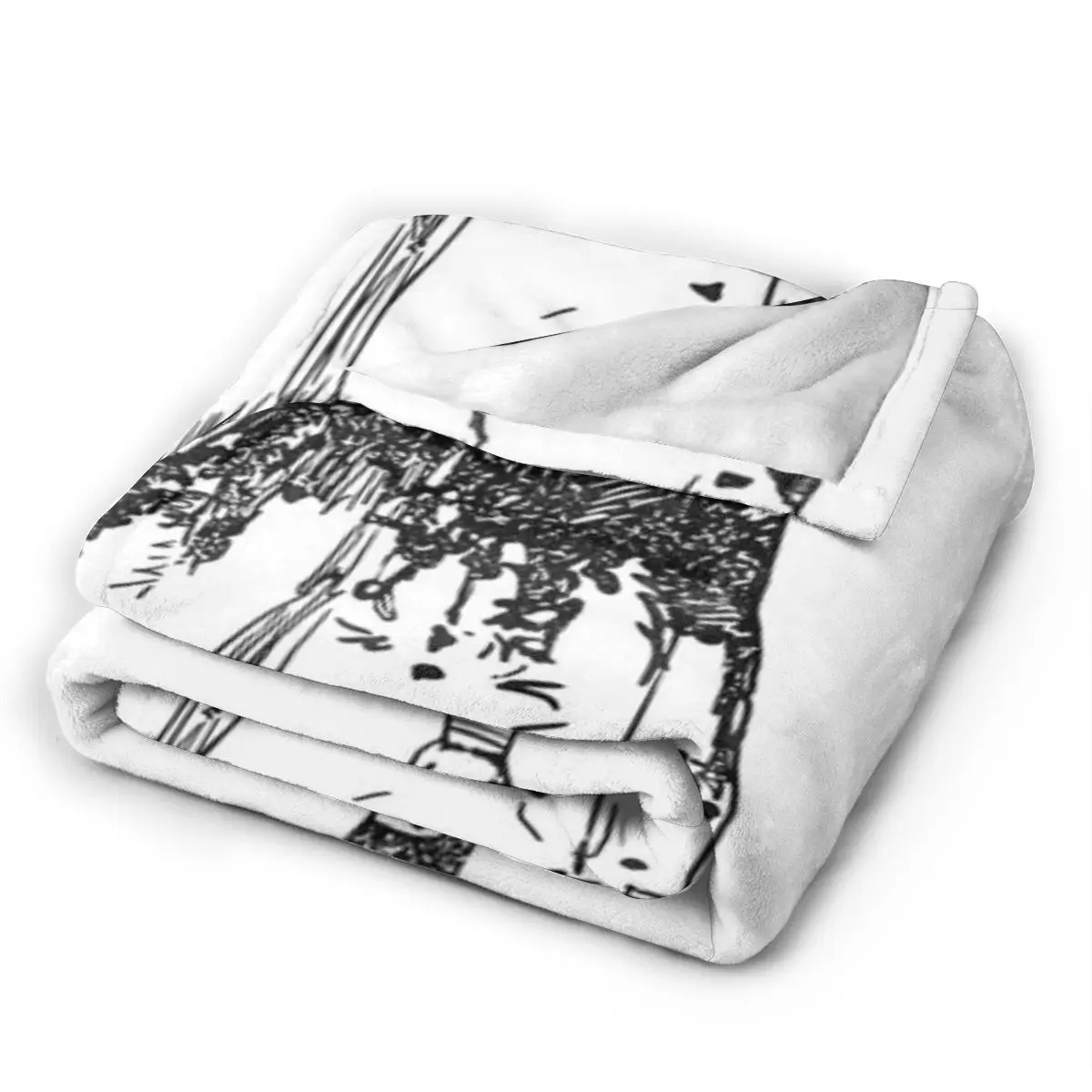 Ультрамягкое Флисовое одеяло Saturo Gojo Leg