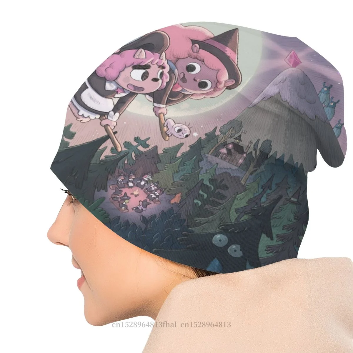 Summer Camp Island Hedgehog Animated Autumn Spring Hats Fly Thin Hat Bonnet Special Skullies Beanies Caps Men Women's Earmuffs |