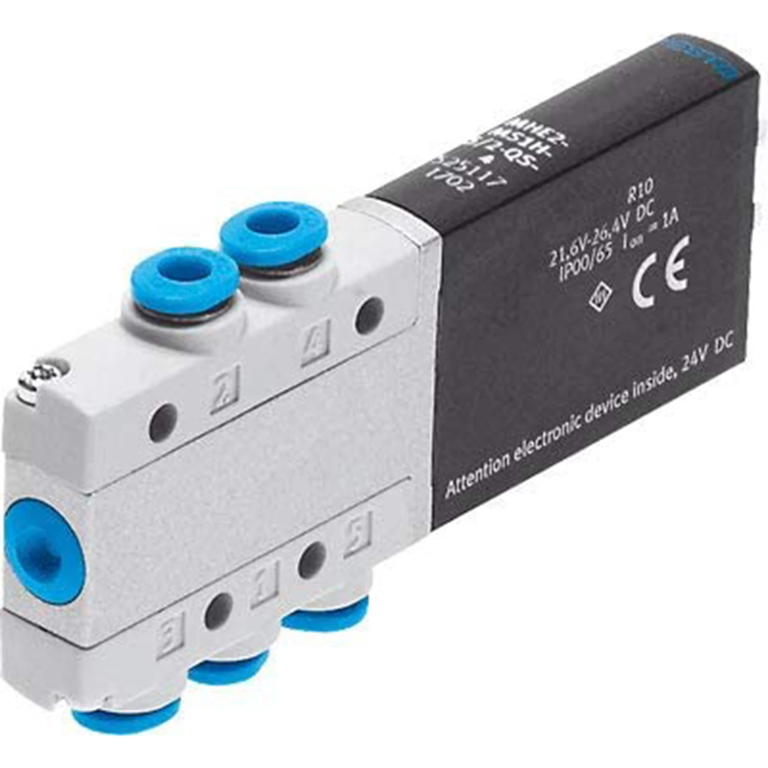 

Электромагнитный клапан FESTO 525117 MHE2-MS1H-5/2-QS-4